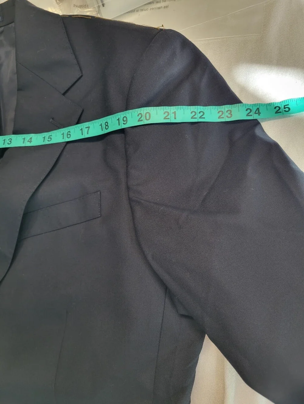 J Crew Crosby Classic-fit suit jacket in Italian wool BM161 Size 40R Navy $550